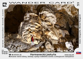 Turistická vizitka - Harmanecká jaskyňa