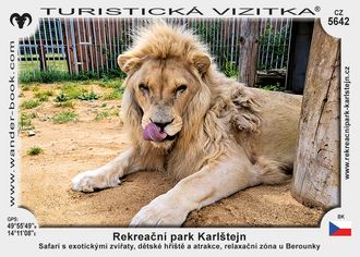 Turistická vizitka - Zoopark Karlštejn